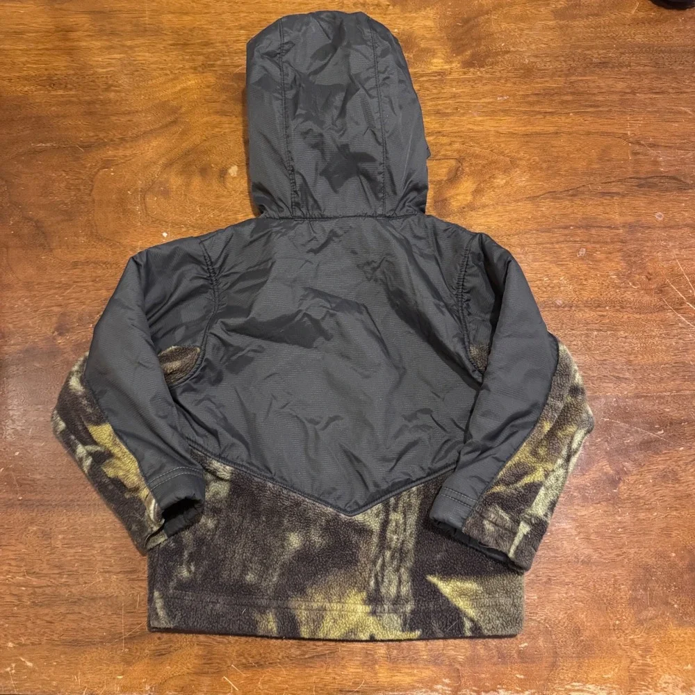 Boys Columbia Toddler Sherpa Fleece Outdoor Hoodies Bear & Camo 2T‎ & 18 Mo.